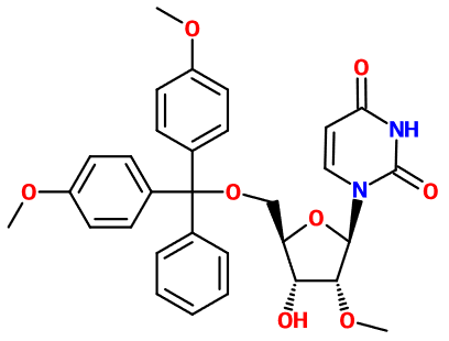 (image for) MC080627 5'-O-(4,4'-Dimethoxytrityl)-2'-O-methyluridine